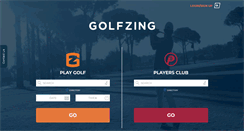 Desktop Screenshot of golfzing.com